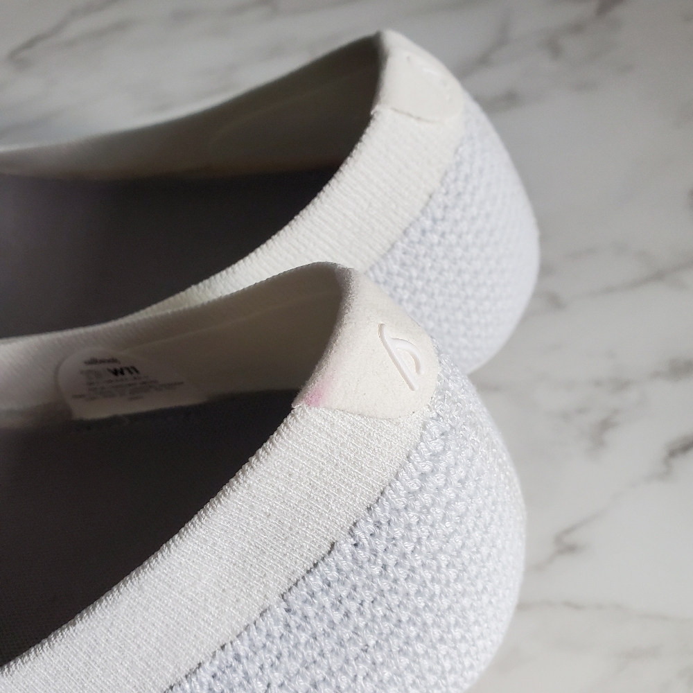 LOT OF 3 Allbirds Women's Ballerina Flats Tree Breezers 11W Beige, White, Grey - Picture 16 of 16